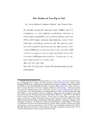 The Decline of Too Big to Fail