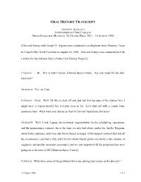 Interview Transcript