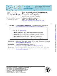 Mechanism and Regulation Igh Chain Class Switch Recombination