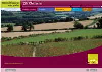 National Character Area Profile (110 Chilterns)
