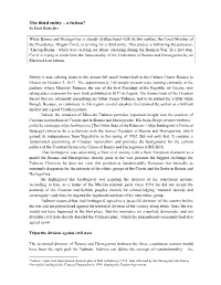 The Third Entity – a Fiction? by Erich Rathfelder
