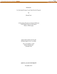 Shibboleth: an Automated Foreign Accent Identification Program By