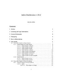 Index Diachronica V.10.2