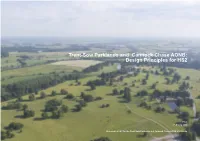 Trent-Sow Parklands and Cannock Chase AONB: Design Principles for HS2