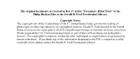 Blind Trust” of the Philip Buchen Files at the Gerald R