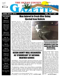 Man Injured in Crash After Being Ejected from Vehicle