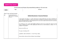 Record of Decision Practices