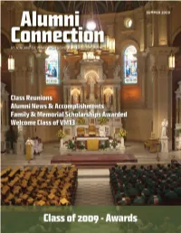 Summer 2009 ALUMNI Connection Summer 2009 Issue
