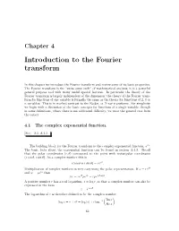 Introduction to the Fourier Transform