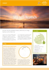 THREE DAYS in Darwin