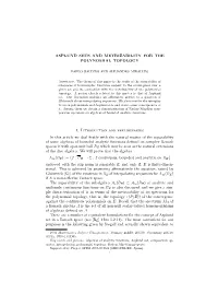 Asplund Sets and Metrizability for the Polynomial Topology