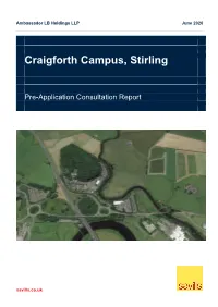 PAC Report Sets out the Pre-Application Consultation That Has Been Carried out in Accordance with The
