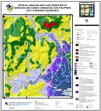 Detailed Landslide and Flood Hazard Map of Marihatag