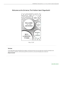 Download PDF // Welcome to the Universe: the Problem Book