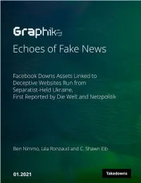 Graphika Report Echoes of Fake