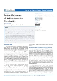 Mechanisms of Methamphetamine Neurotoxicity