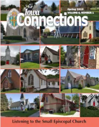 Spring 2019 Iowa VOLUME 6, NUMBER 1 Connections