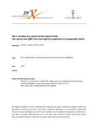 This Is an Electronic Reprint of the Original Article. This Reprint May Differ from the Original in Pagination and Typographic Detail