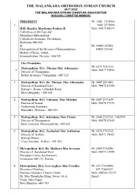 Managing Committee List 2017-22