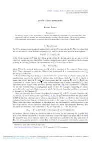 P-Adic Class Invariants
