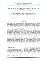Using Xmlfor User Interface Documentation And