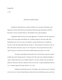 Deepp Patel 5/1/15 Polar Bears and Kodiak Bears Kodiak Bears And
