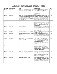 LHG Photo Index.Pdf