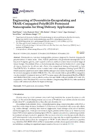 Proteinoid Nanocapsules for Drug Delivery Applications