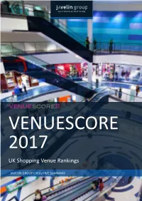 VENUESCORE 2017 Executive Summary