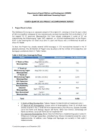 Department of Social Welfare and Development (DSWD) Kalahi-CIDSS Additional Financing Project