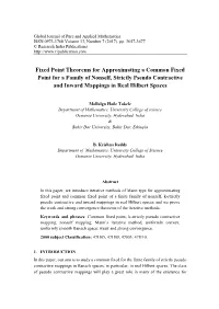 Fixed Point Theorems for Approximating a Common Fixed Point for a Family of Nonself, Strictly Pseudo Contractive and Inward Mappings in Real Hilbert Spaces
