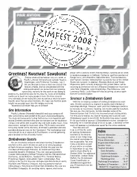 Zimfest 2008 Registration Guide