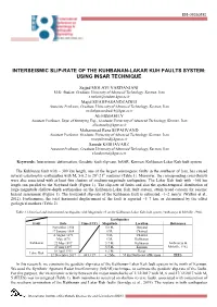 Interseismic Slip-Rate of the Kuhbanan-Lakar Kuh Faults System: Using Insar Technique