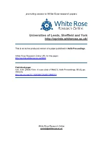 Flickr: a Case Study of Web2.0, Aslib Proceedings, 60 (5), Pp