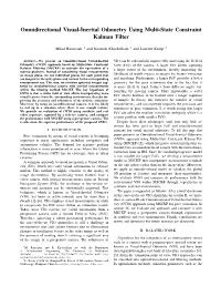 Omnidirectional Visual-Inertial Odometry Using Multi-State Constraint Kalman Filter