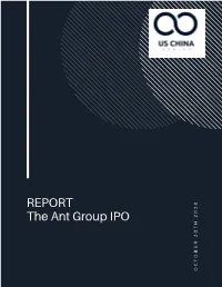REPORT the Ant Group