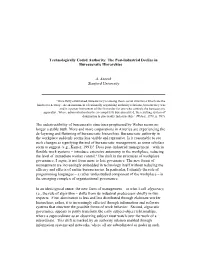 Algocratic Governance