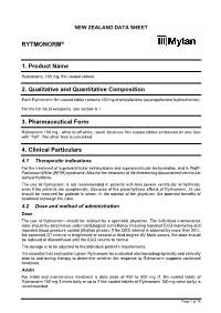 Data Sheet Rytmonorm