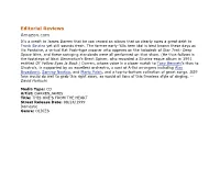"Amazon Editorial Reviews" Amazon.Com