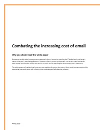 AXIGEN Mail Server™ Has Been Designed to Enable Businesses to Cut Costs Without Cutting Corners