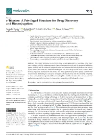 S-Triazine: a Privileged Structure for Drug Discovery and Bioconjugation