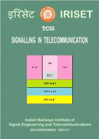 Tcs5 Signalling in Telecommunication