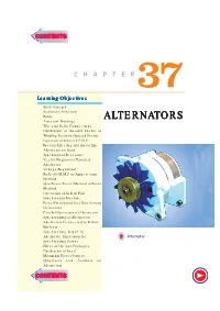 ALTERNATORS ➣ Armature Windings ➣ Wye and Delta Connections ➣ Distribution Or Breadth Factor Or Winding Factor Or Spread Factor ➣ Equation of Induced E.M.F
