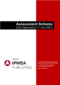 Assessment Scheme (CAV Approved on 11 June 2021)