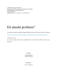 Ett Danskt Problem?