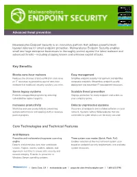 Key Benefits Core Technologies and Technical Features