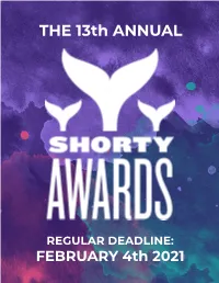 THE 13Th ANNUAL
