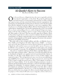 Al-Qaeda's Keys to Success