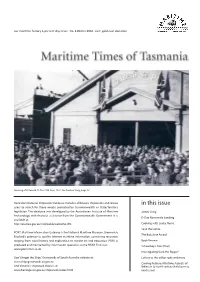 In This Issue Users to Search for Those Wrecks Protected by Commonwealth Or State/Territory Legislation
