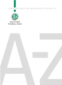 DFB Von A-Z a B C D E F G H I J K L M N O P Q R S T U V W X Y Z